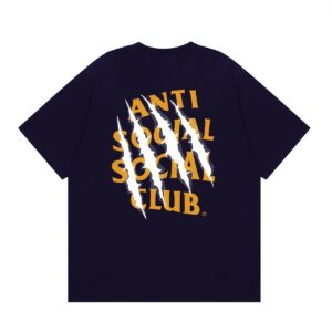 anti social t shirt multi color
