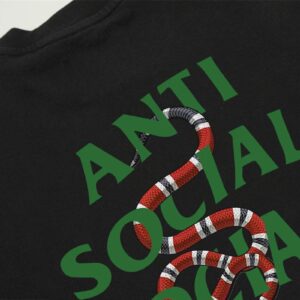 anti social club assc t shirt multi