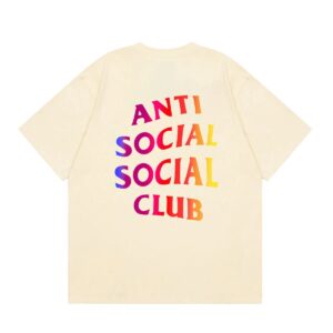 anti social club tee black