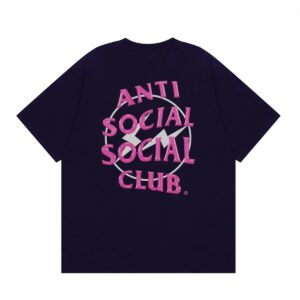anti social t shirt multicolor
