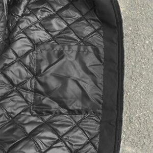 assc black flight jacket