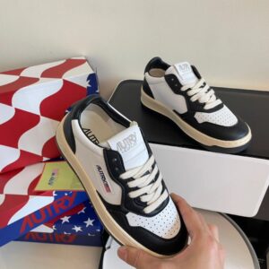 autry sneakers black & white