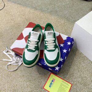 autry green sneakers