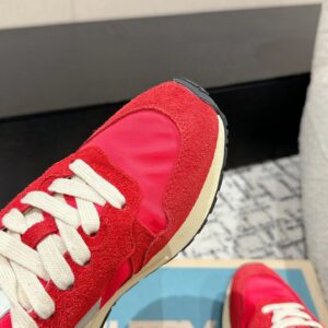 autry retro sneakers red