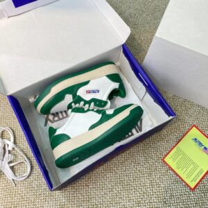 autry green sneakers
