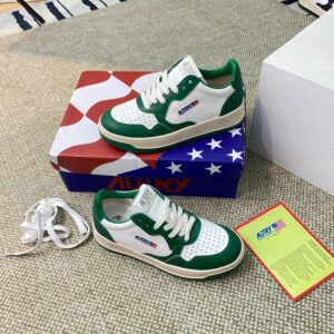 autry green sneakers