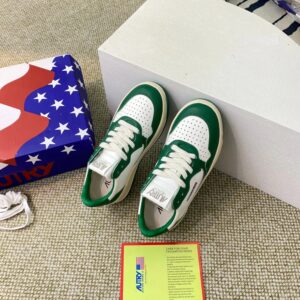 autry green sneakers