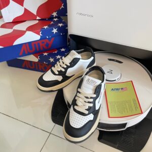 autry sneakers black & white