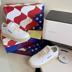 autry white sneakers
