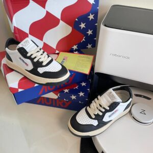 autry sneakers black & white
