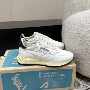 autry vintage sneakers white