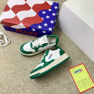 autry green sneakers
