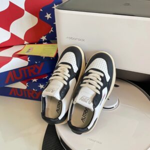 autry sneakers black & white