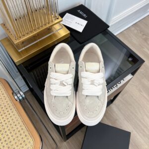 amiri multicolor sneakers beige