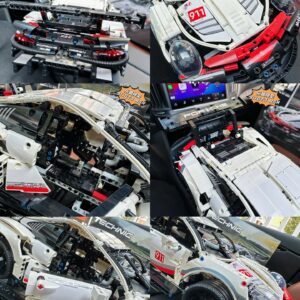 lego porsche 911 gt3 rsr white