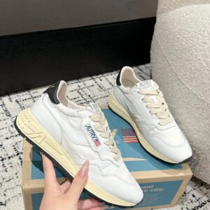 autry vintage sneakers white