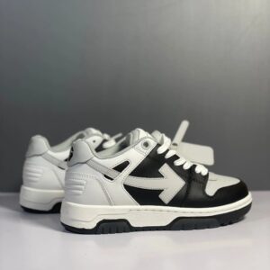 off white low top sneakers black/white