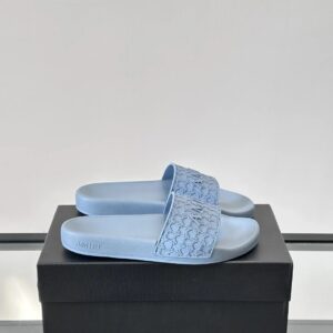 amiri men's slides blue