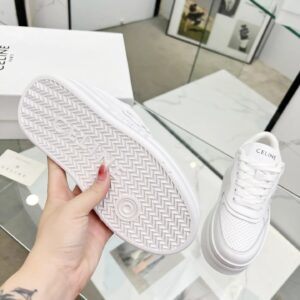 celine white platform sneakers
