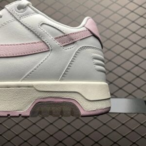 off white retro sneakers pink