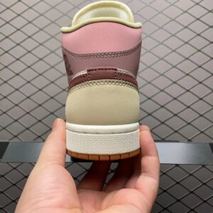 air jordan 1 mid pink aj1