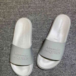 alexander mcqueen slides ash