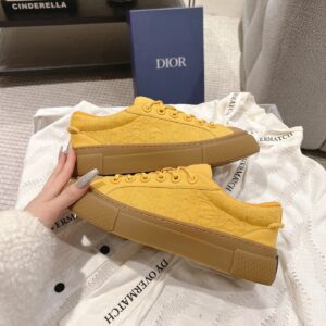 dior b33 sneakers yellow