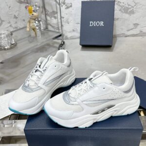 dior b22 mesh sneakers white
