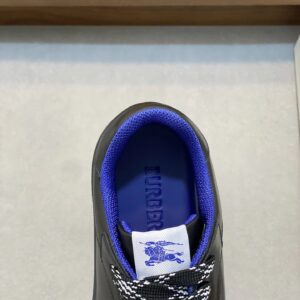 burberry armory sneakers jet black