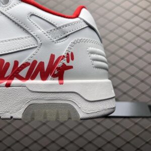 off white retro sneakers white