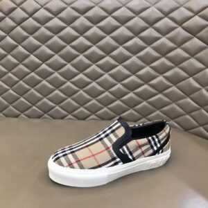 burberry heritage stripes low tops