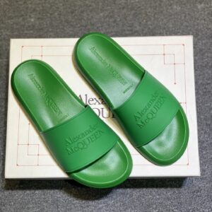 original molded green slides