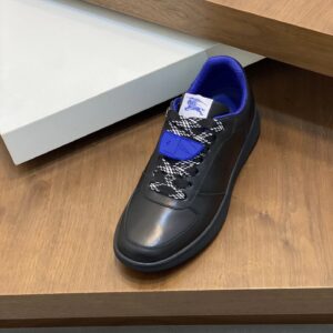 burberry armory sneakers jet black