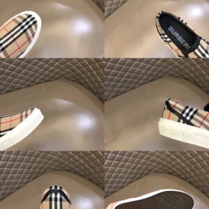 burberry heritage stripes low tops