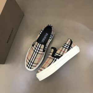 burberry heritage stripes low tops