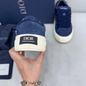dior b33 navy blue sneakers