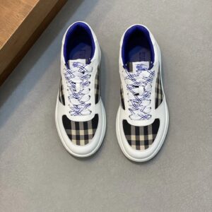 burberry hued sneakers nova check