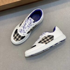 burberry hued sneakers nova check