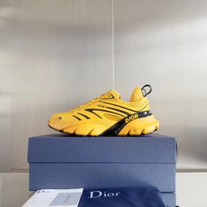 dior blade sneakers yellow