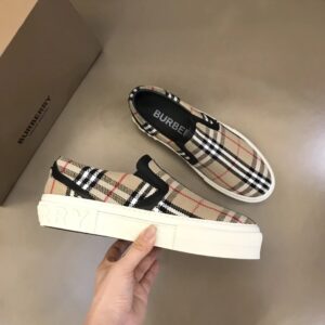 burberry heritage stripes low tops