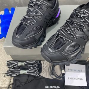 balenciaga led sneakers black