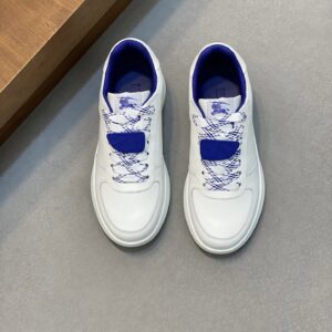 burberry low top sneakers in coastal blue