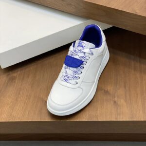 burberry low top sneakers in coastal blue