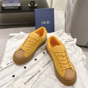 dior b33 sneakers yellow