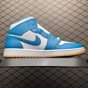 air jordan 1 mid blue