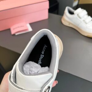 magic strap white shoes