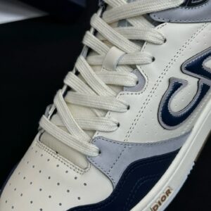 dior b57 sneakers, navy/white