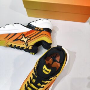 dior blade sneakers yellow