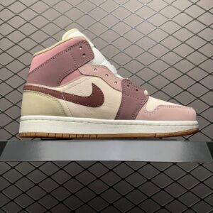 air jordan 1 mid pink aj1