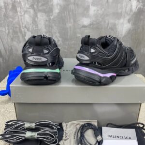 balenciaga led sneakers black